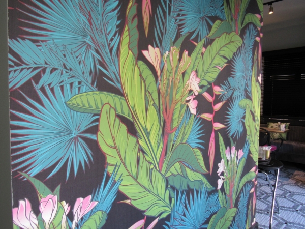 Custom Wallpaper Design Application in Marcel Patisserie in Istanbul